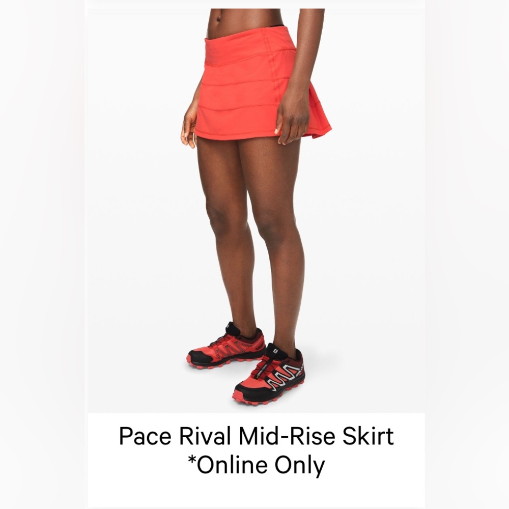 Lululemon Pace Rival mid rise skirt!